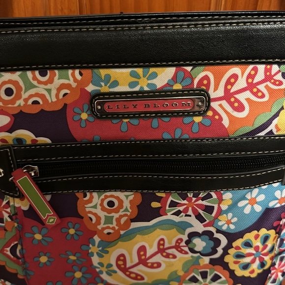 Lily Bloom Floral Paisley Crossbody Bag, Gently loved, EUC - Picture 2 of 7